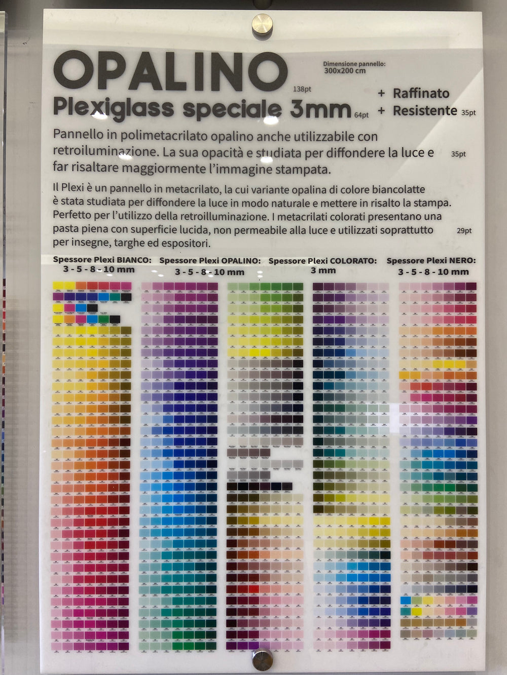 GIF Pannello Opalino - Plexiglass speciale