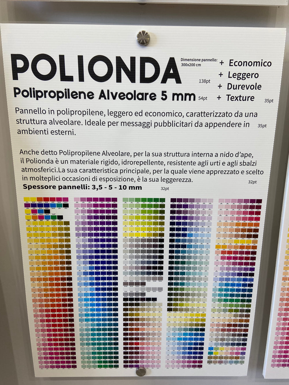 GIF Pannello Polionda - Polipropilene Alveolare