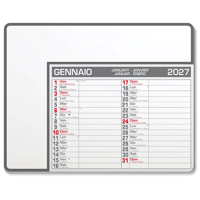 CALENDAR PAD EDGE