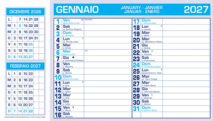 CALENDAR PAD EDGE