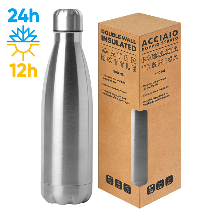 STEEL MAT BOTTLE 500