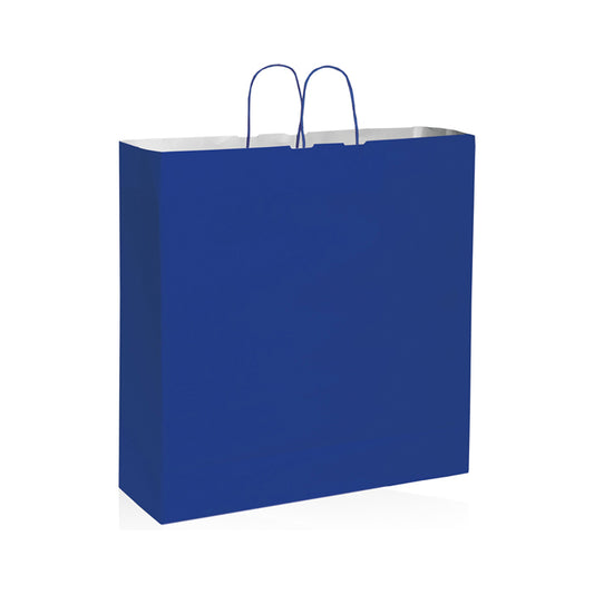 SHOPPER Kraft bianca 54x50x14