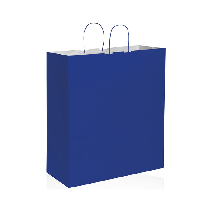 SHOPPER Kraft bianca 36x41x12