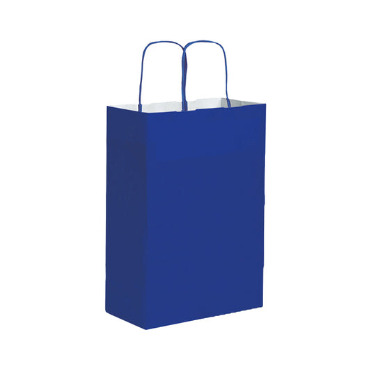 SHOPPER Kraft bianca 28x39x12