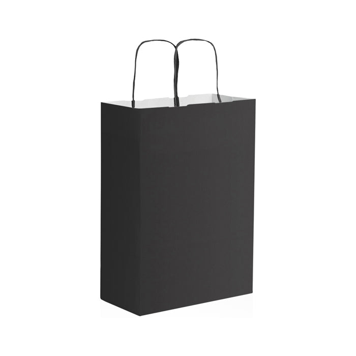 SHOPPER Kraft bianca 22x29x10