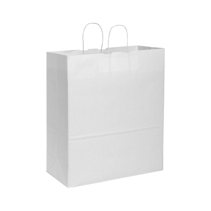 SHOPPER Kraft bianca 36x41x12