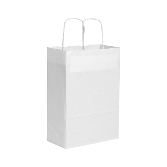 SHOPPER Kraft bianca  28x39x10
