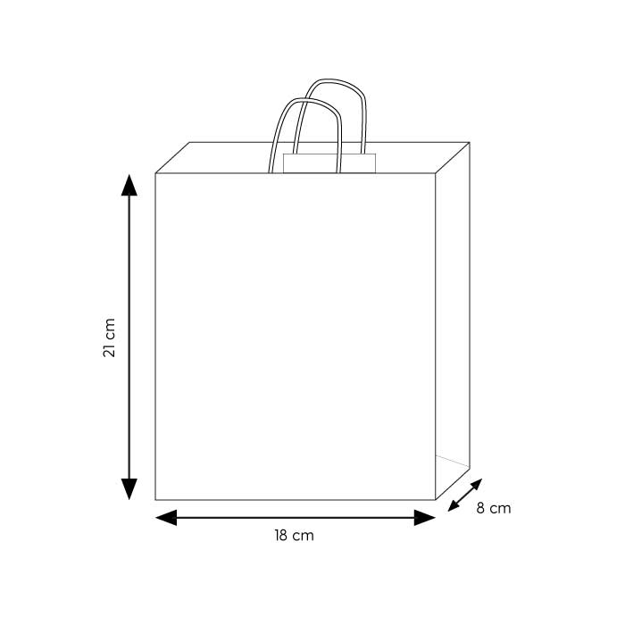 SHOPPER IN CARTA 18x8x21