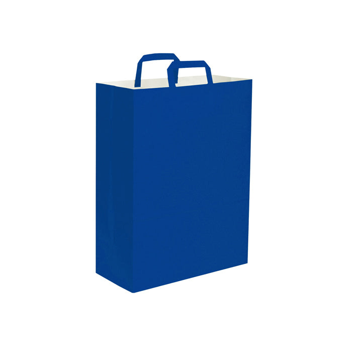 SHOPPER Kraft bianca 45x48x15