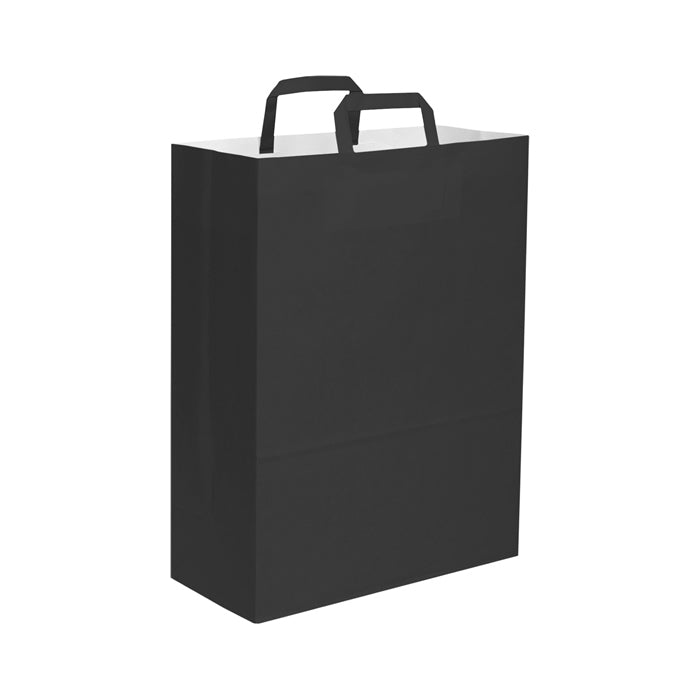 SHOPPER Kraft bianca 32x43x17