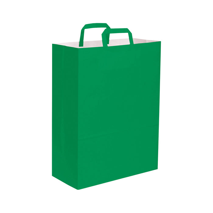 SHOPPER Kraft bianca 32x43x17