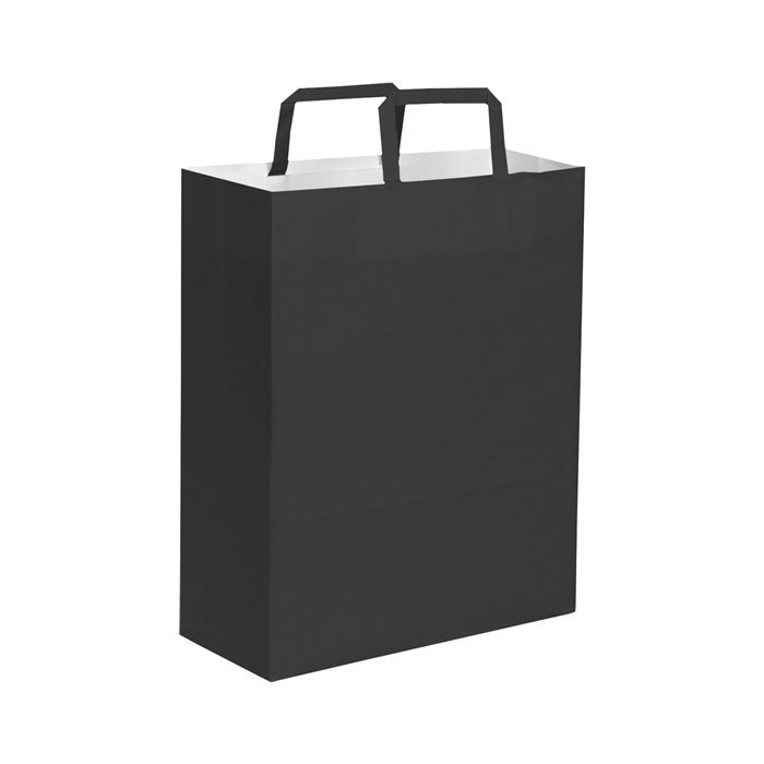 SHOPPER Kraft bianca 26x39x14