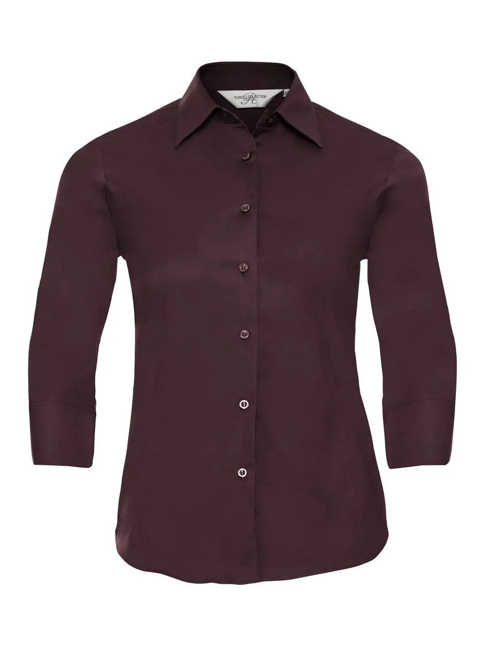 Ladies' 3/4 Sleeve Easy Care Fitted Shirt