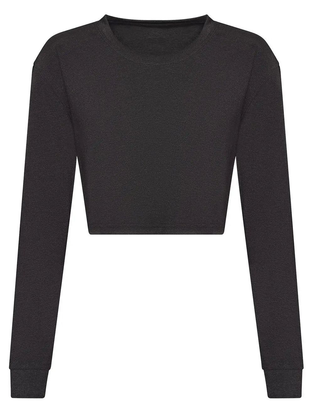 Womenâs Long Sleeved Cropped T