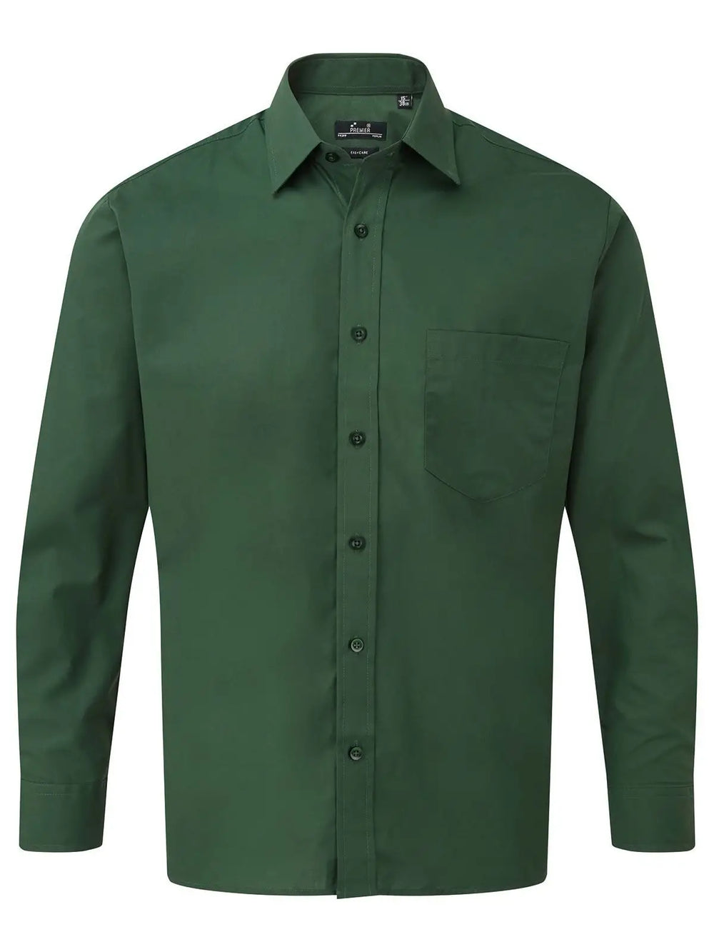 Men's Long Sleeve Poplin Shirt