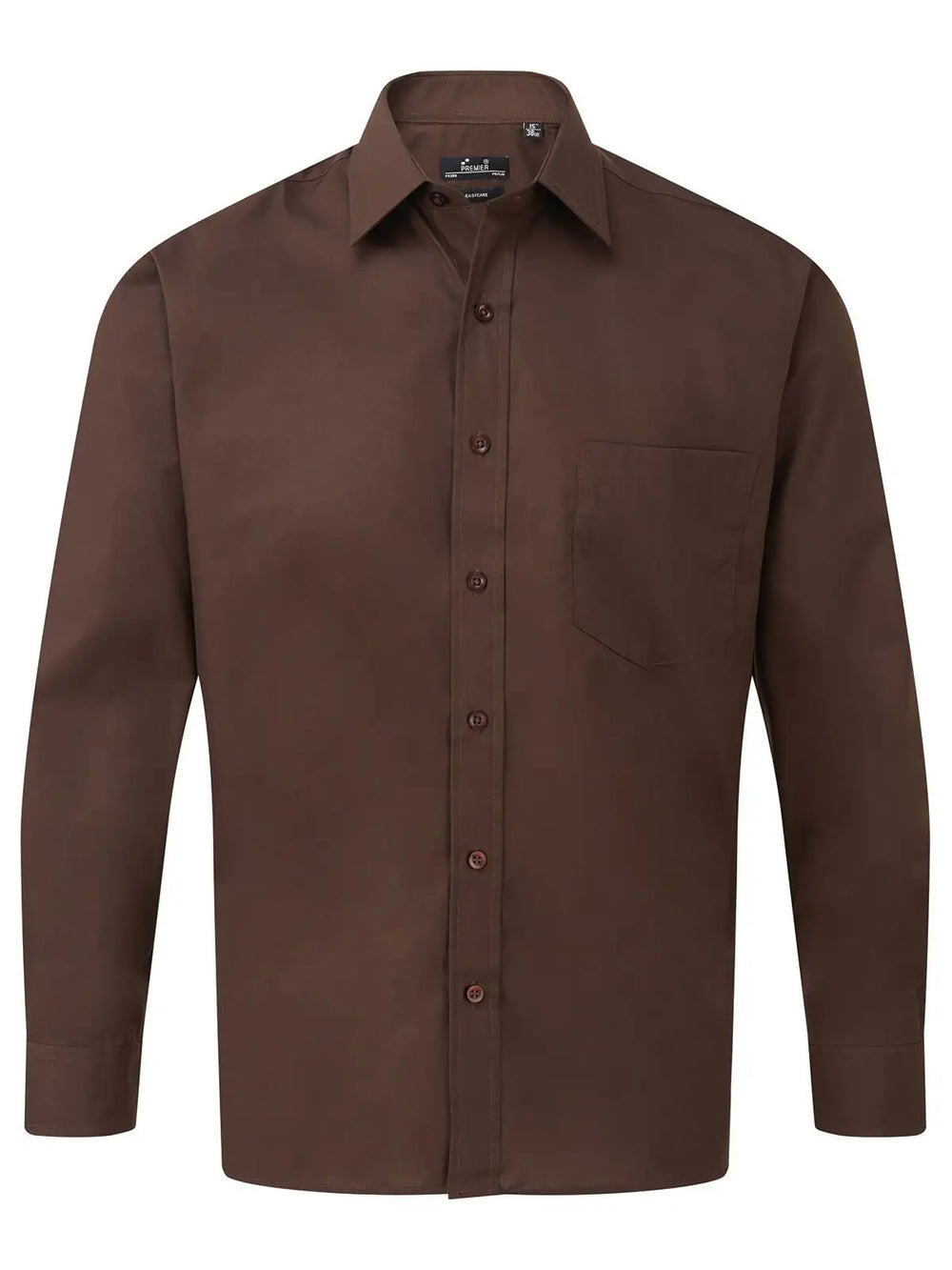 Men's Long Sleeve Poplin Shirt
