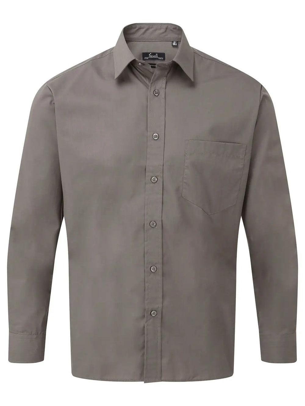 Men's Long Sleeve Poplin Shirt