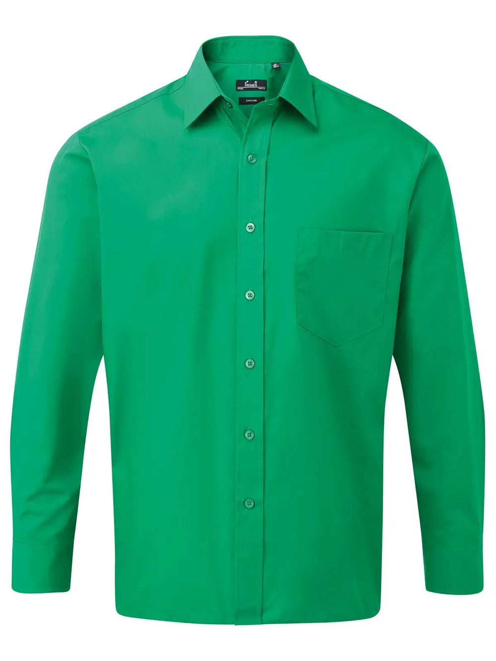 Men's Long Sleeve Poplin Shirt