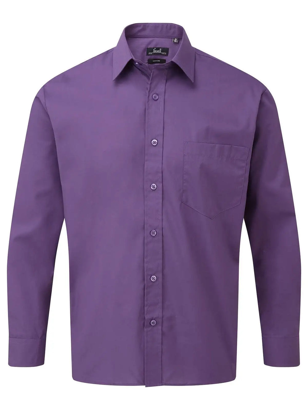 Men's Long Sleeve Poplin Shirt