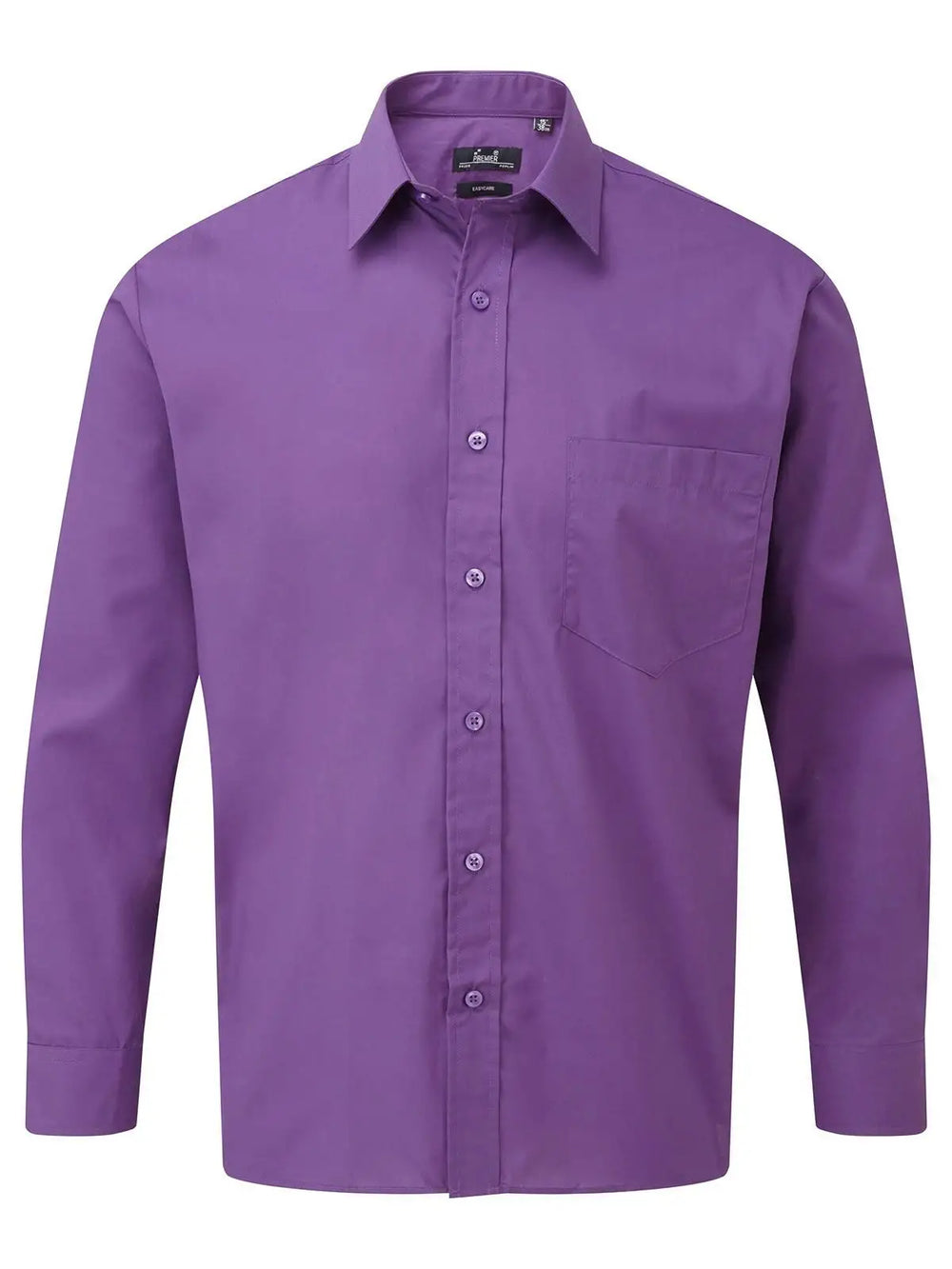 Men's Long Sleeve Poplin Shirt