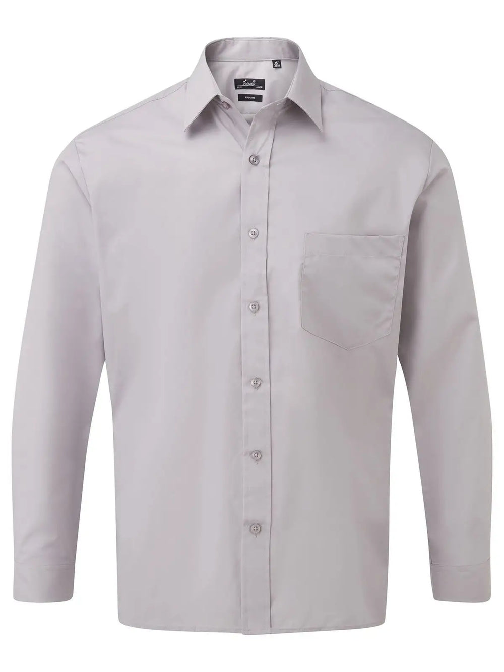 Men's Long Sleeve Poplin Shirt