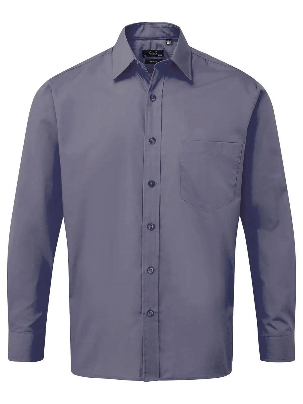 Men's Long Sleeve Poplin Shirt