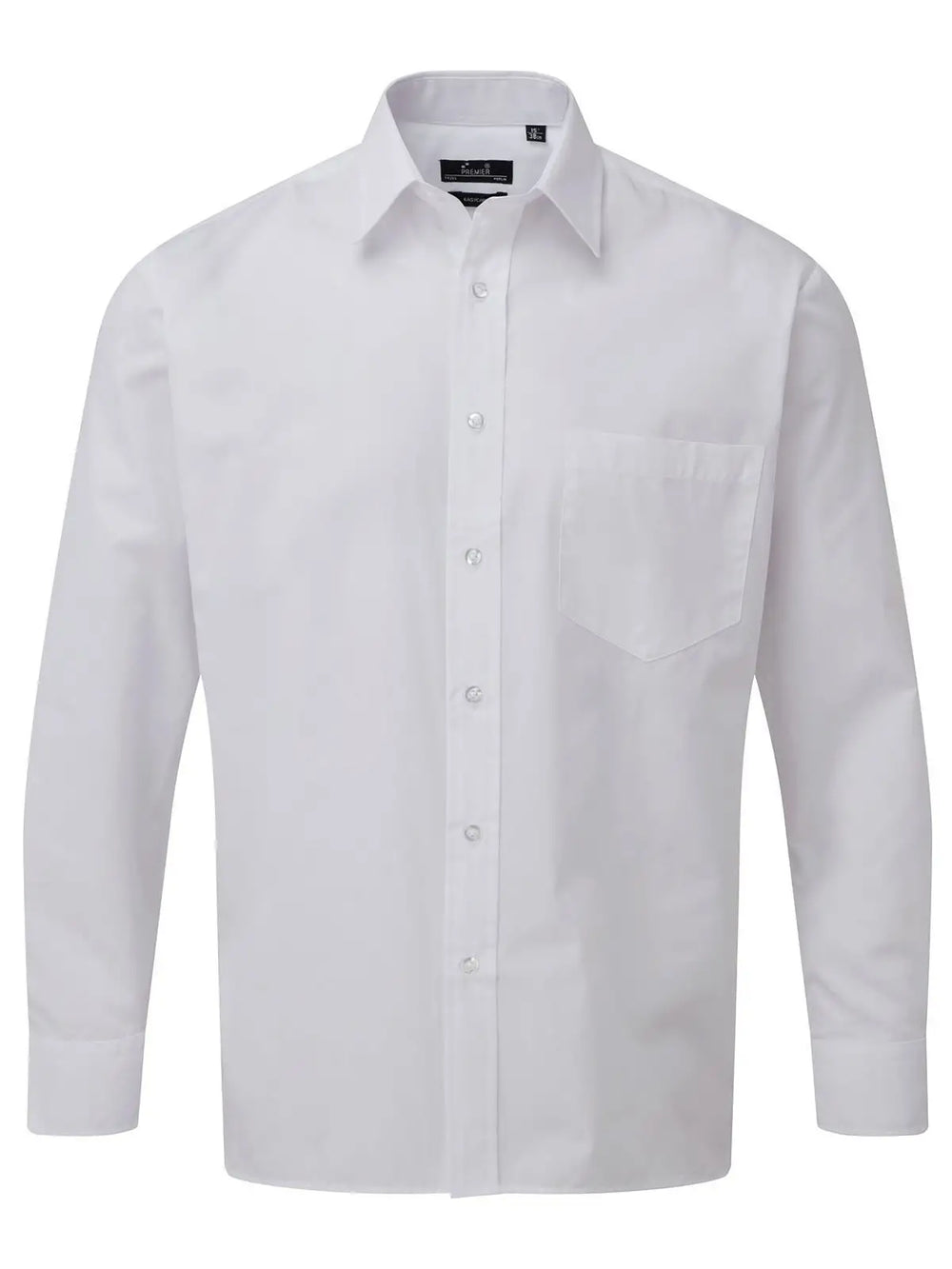 Men's Long Sleeve Poplin Shirt