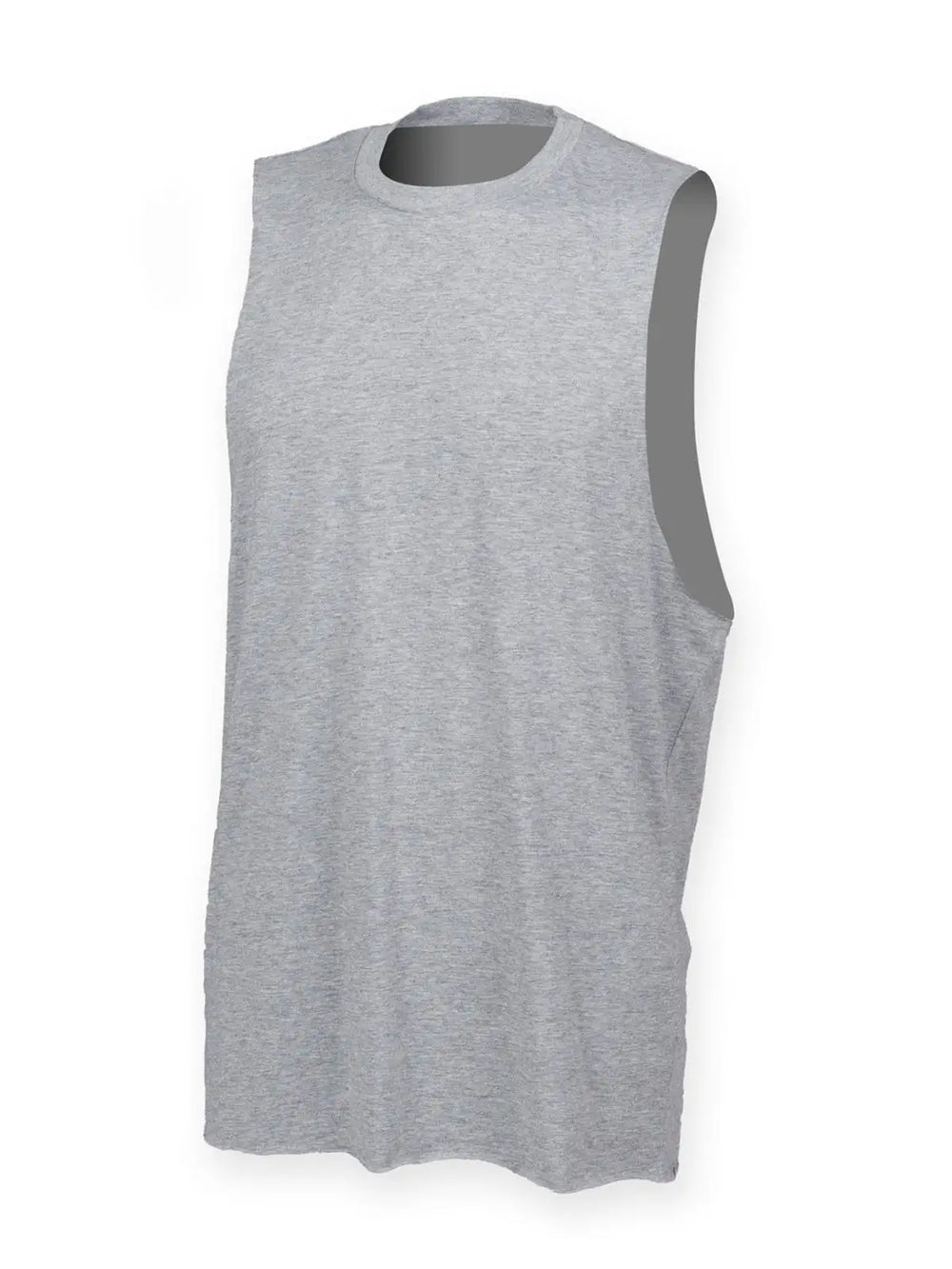Men's High Neck Slash Armhole Vest